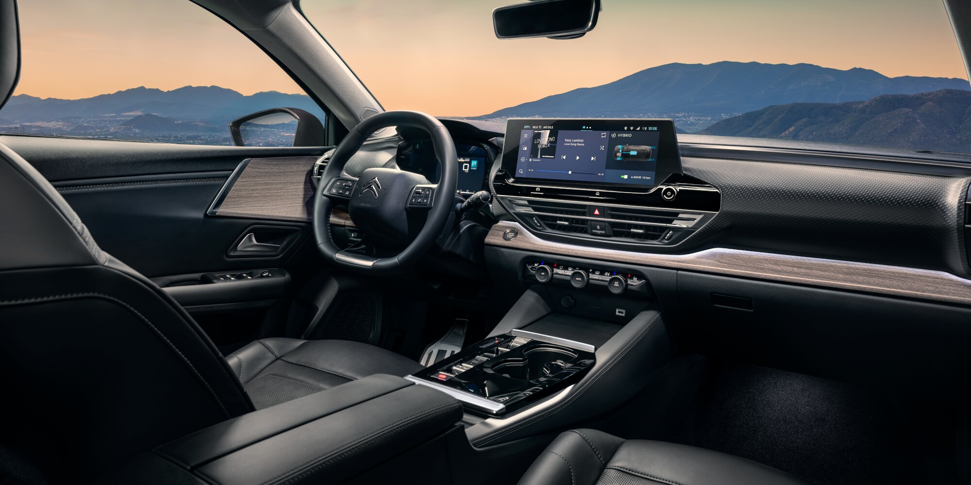 Vue du cockpit du C5 X